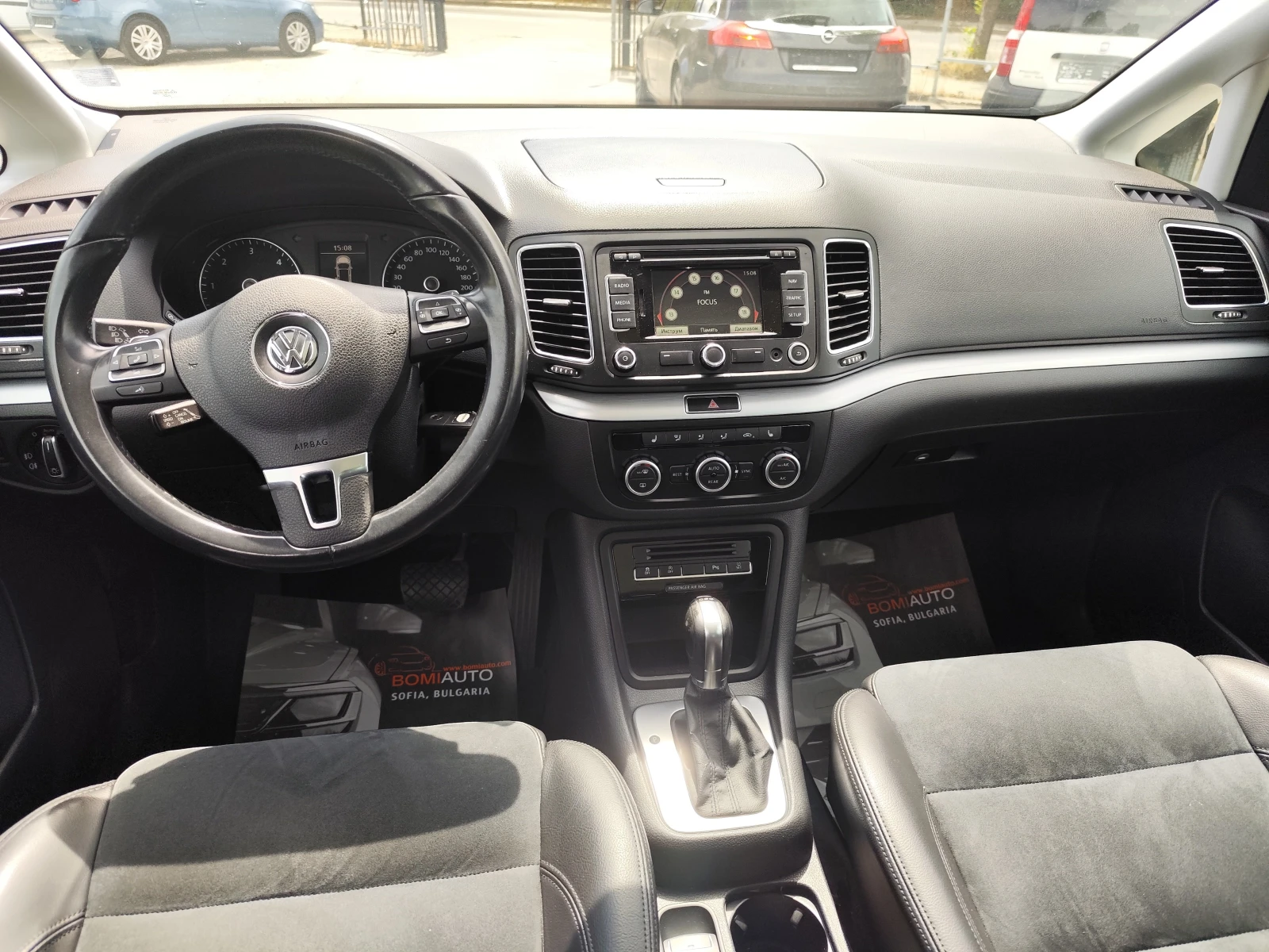 VW Sharan 2.0TDi* АВТОМАТИК* 7 МЕСТА* EURO5B* ПАНОРАМА*  - изображение 8