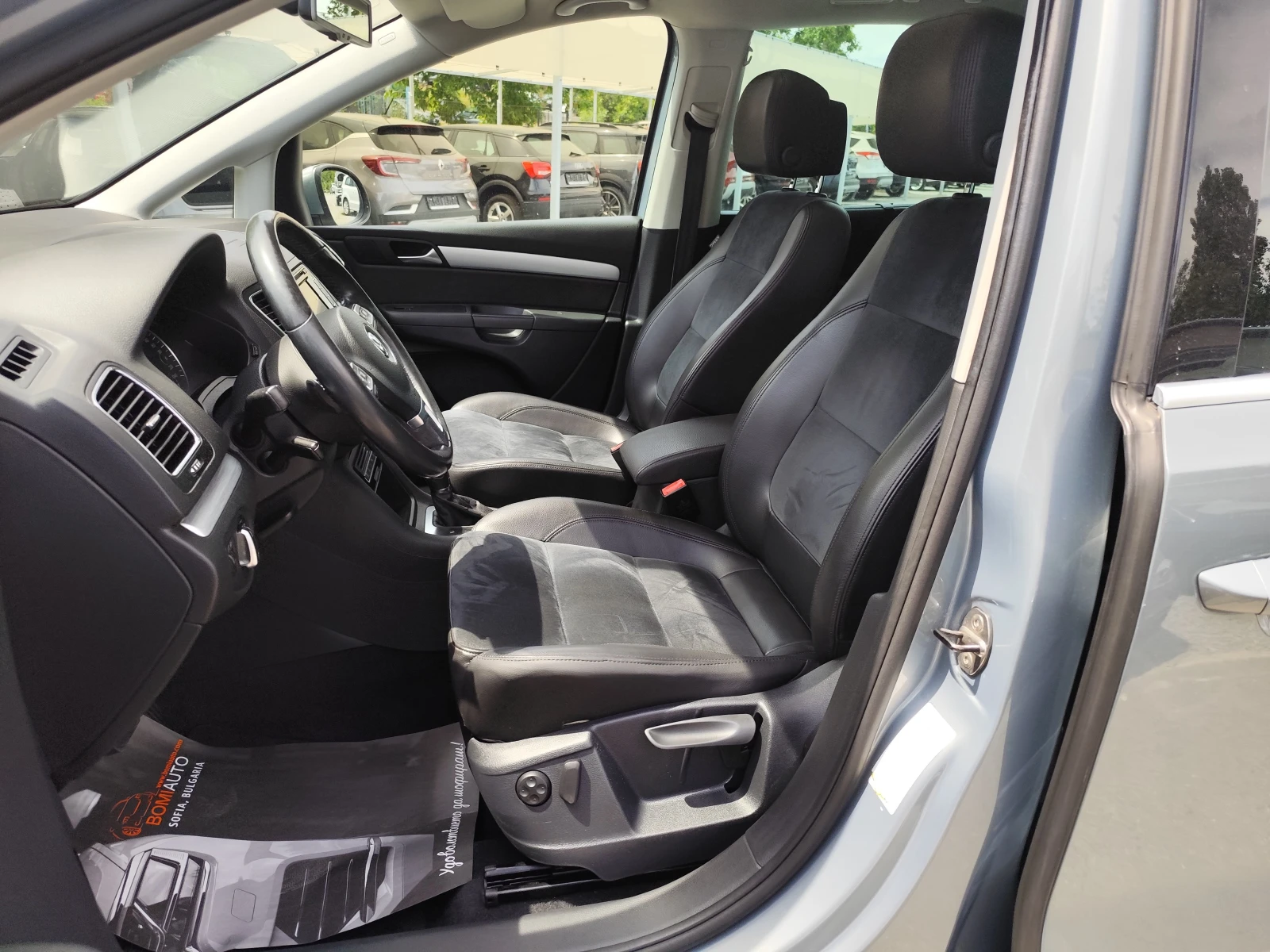 VW Sharan 2.0TDi* АВТОМАТИК* 7 МЕСТА* EURO5B* ПАНОРАМА*  - изображение 7