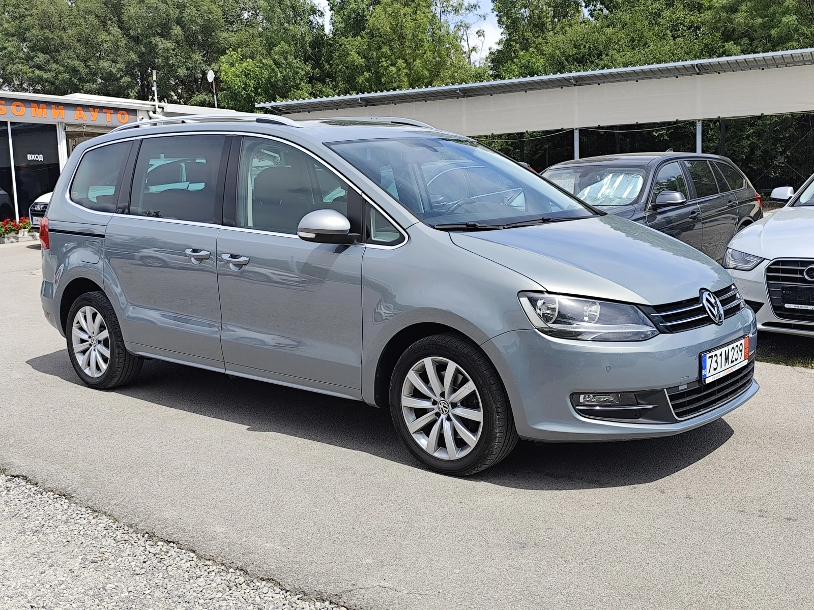 VW Sharan 2.0TDi* АВТОМАТИК* 7 МЕСТА* EURO5B* ПАНОРАМА*  - изображение 3