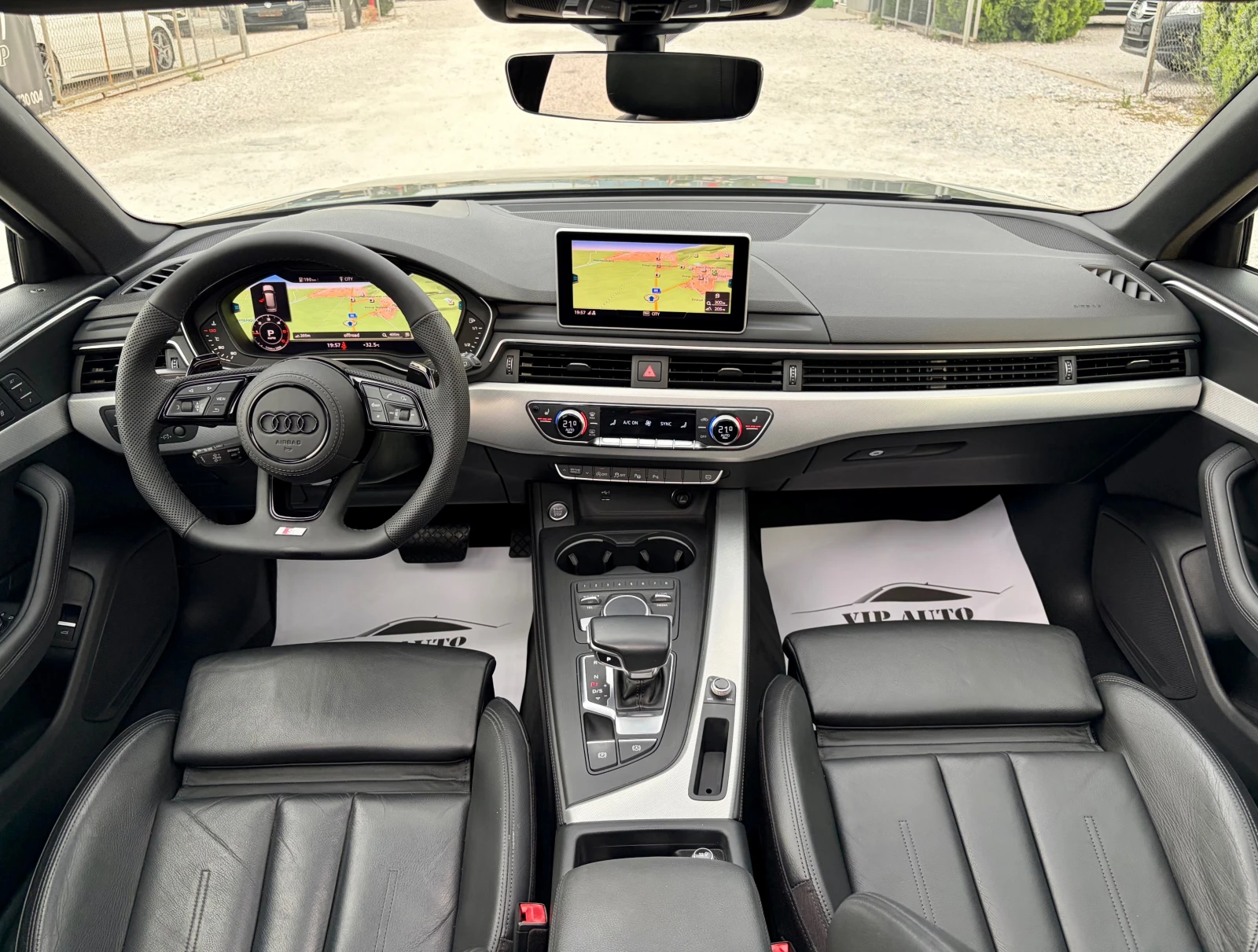 Audi A4 40TDI NARDO-GREY S-LINE MATRIX VIRTUAL COCKPIT, снимка 11 - Автомобили и джипове - 55328568