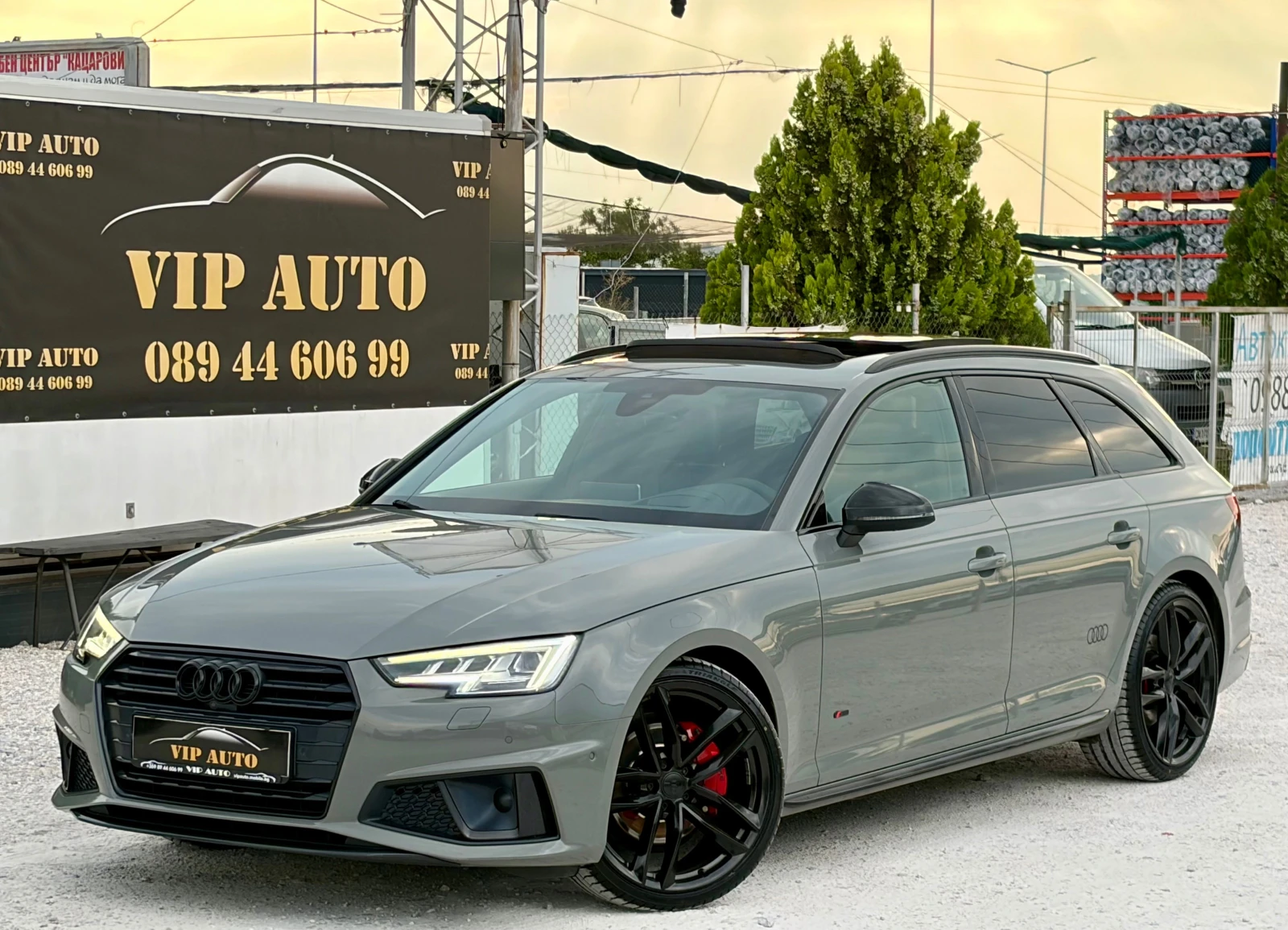 Audi A4 40TDI NARDO-GREY S-LINE MATRIX FACELIFT FULL MAX