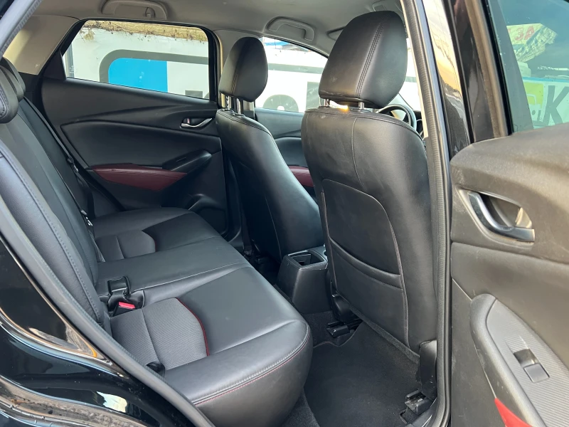 Mazda CX-3 1.5d SKYAKTIV/NAVI/HEAD UP/XENON/КОЖА/КАМЕРА, снимка 12 - Автомобили и джипове - 52816809