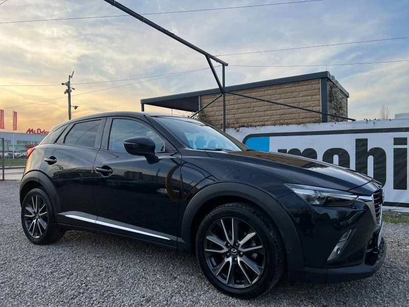 Mazda CX-3 1.5d SKYAKTIV/NAVI/HEAD UP/XENON/КОЖА/КАМЕРА, снимка 3 - Автомобили и джипове - 52816809