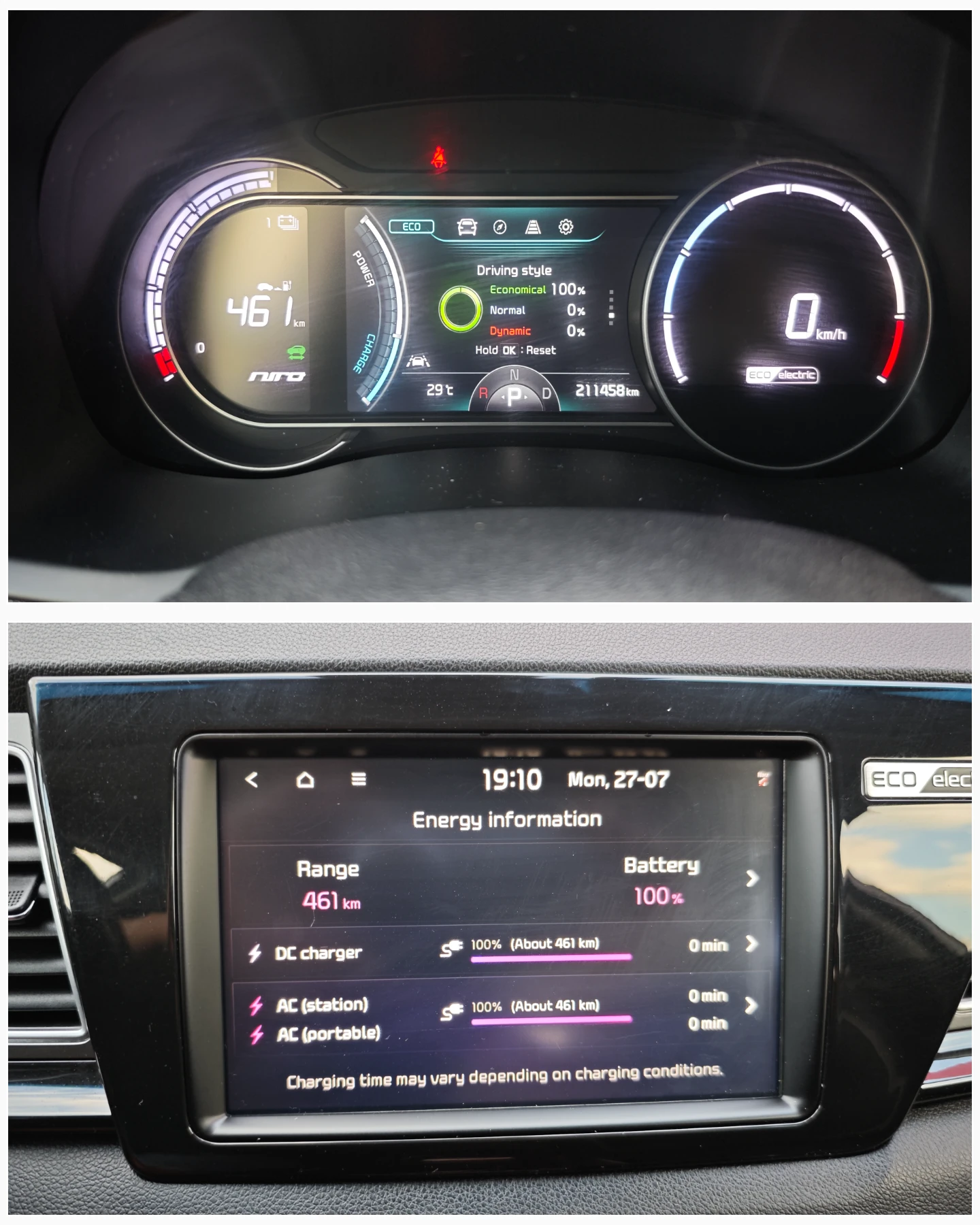 Kia Niro НАЛИЧЕН РУСЕ/СМЯНА НА ЦВЯТ 1000евро, снимка 2 - Автомобили и джипове - 55055407