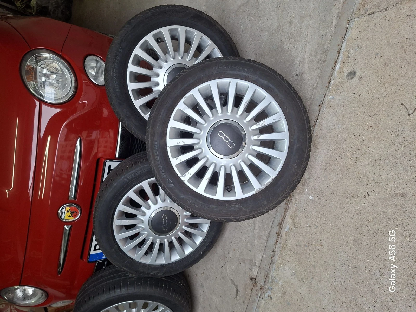 Гуми с джанти Goodyear 185/55R15, снимка 4 - Гуми и джанти - 55005299