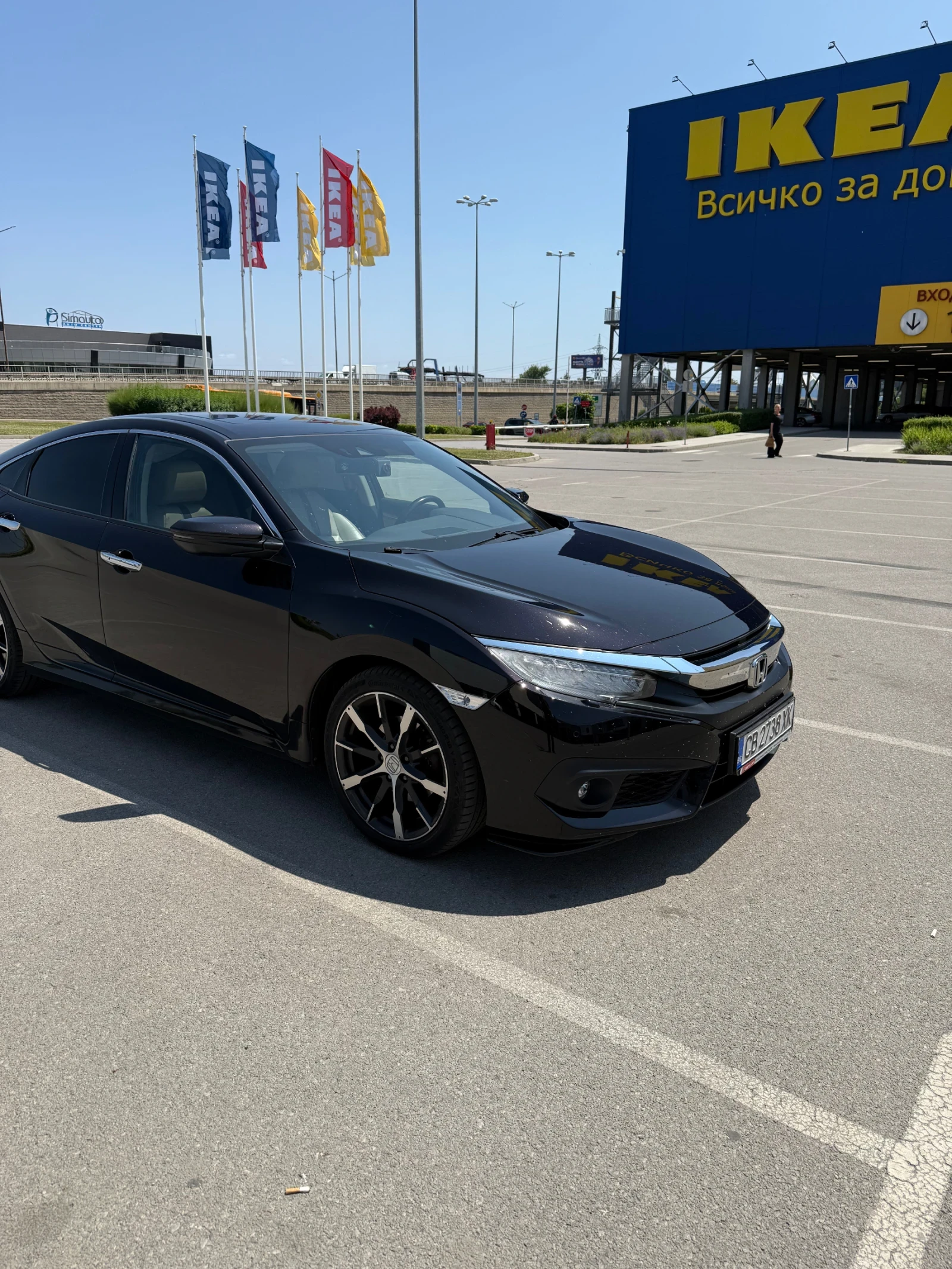 Honda Civic 10 Gen 1.5 Turbo VTEC CVT, снимка 11 - Автомобили и джипове - 56241199