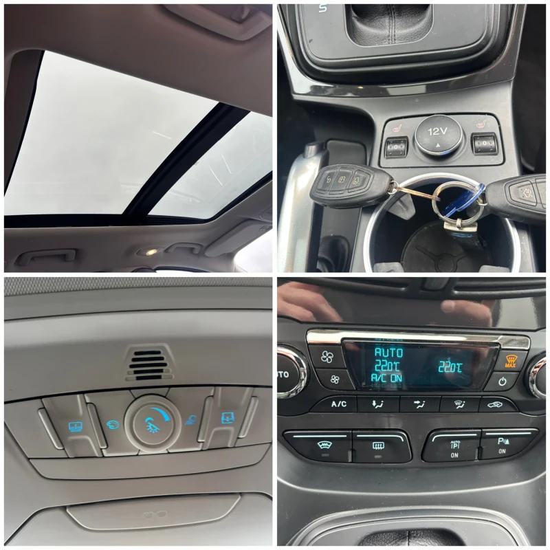 Ford Kuga Вноос Швейцария 136871км Автоматик 4х4 , снимка 14 - Автомобили и джипове - 53248113