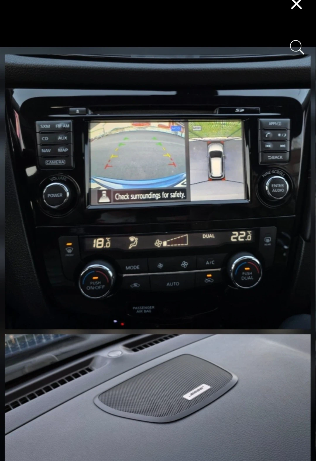 Nissan Rogue Navi panorama , снимка 13 - Автомобили и джипове - 56729009