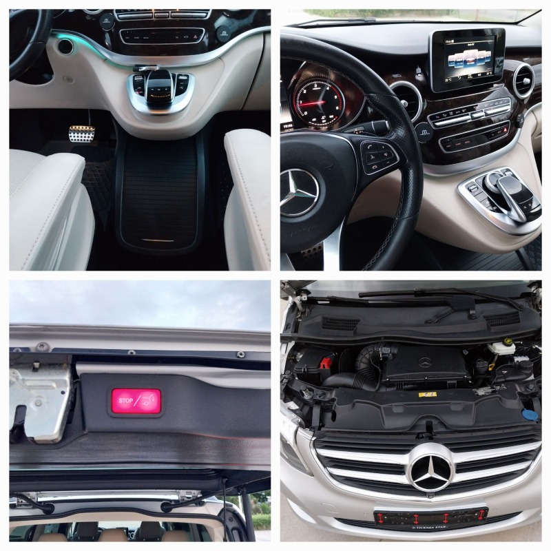 Mercedes-Benz V 250  Сam/360 /XXL LONG/ASSIS/BURMEST/AMBIEN/VIP. 6B, снимка 16 - Бусове и автобуси - 46433043