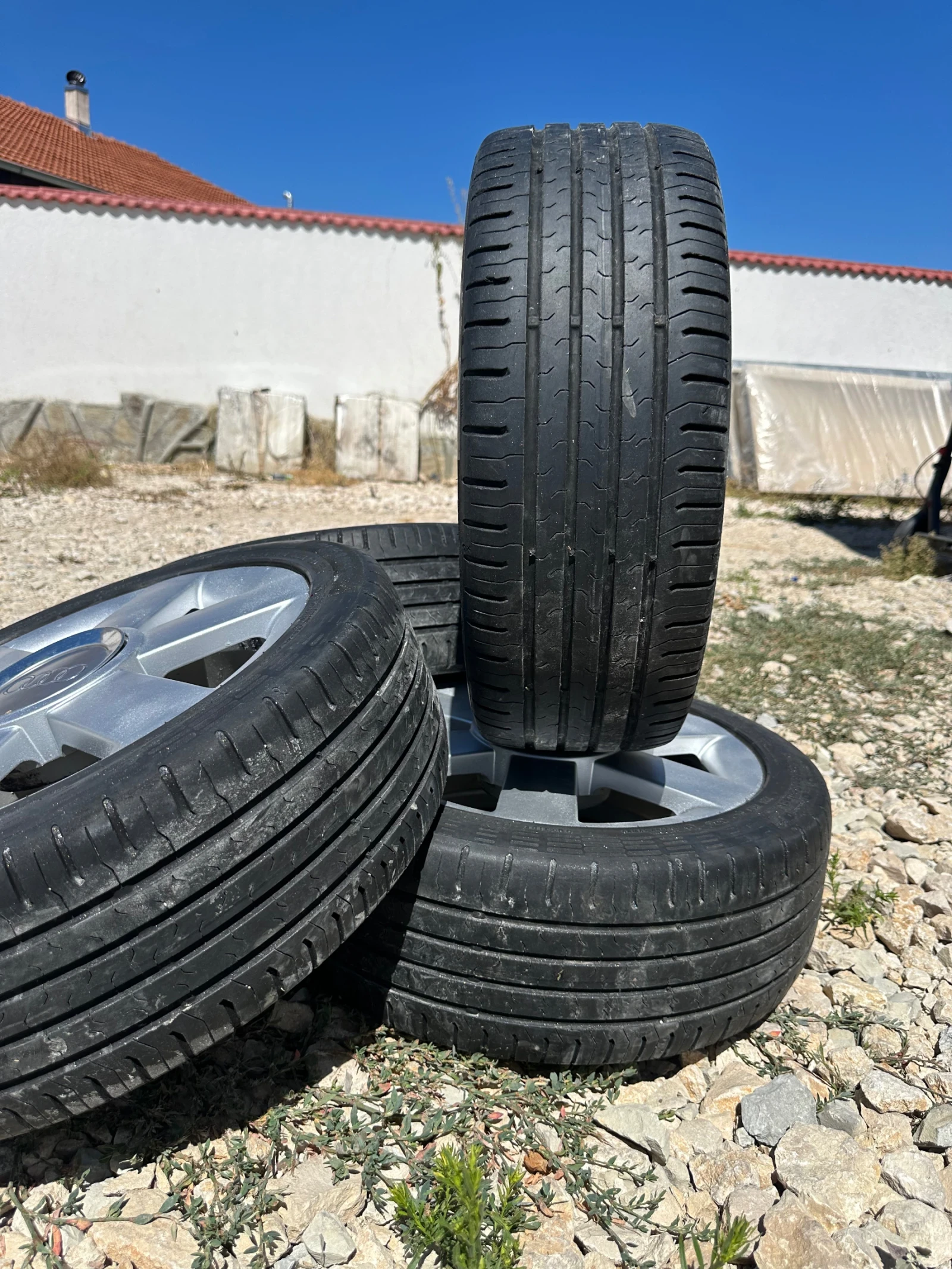 Гуми с джанти Continental 195/45R16, снимка 4 - Гуми и джанти - 55754768