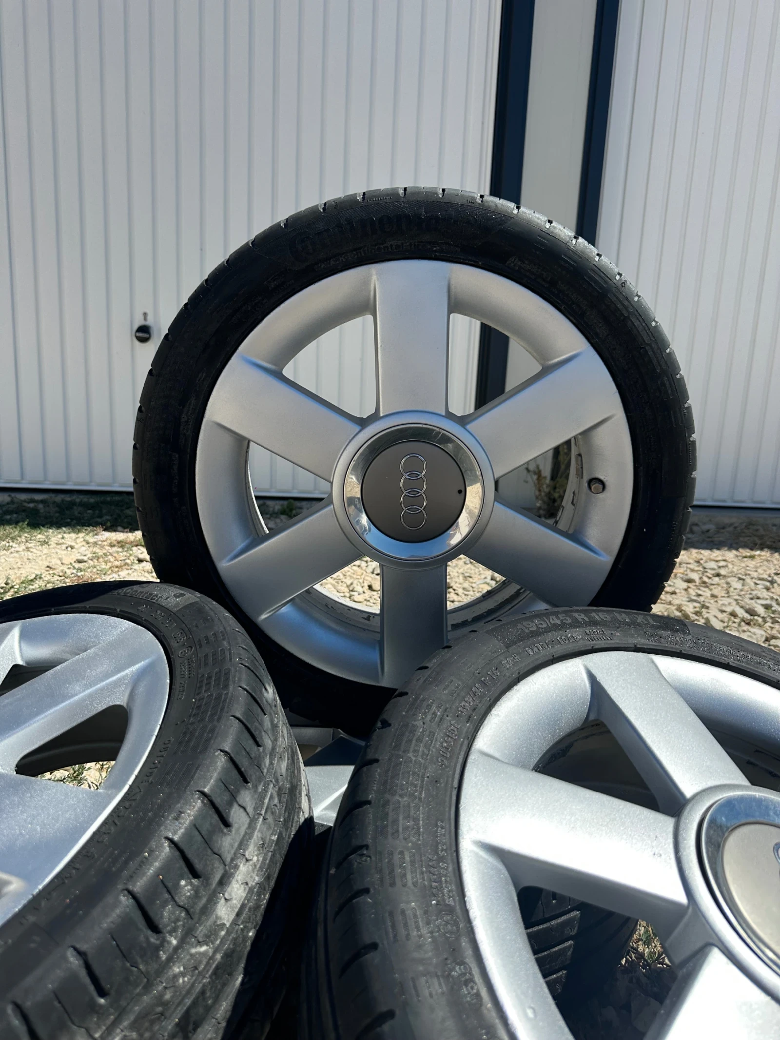 Гуми с джанти Continental 195/45R16, снимка 3 - Гуми и джанти - 55754768