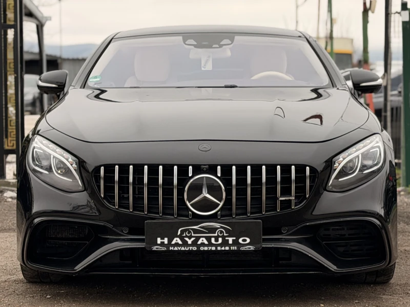 Mercedes-Benz S 500 Coupe= 4Matic= 63 AMG= Keyless Go= HUD= Панорама= , снимка 2 - Автомобили и джипове - 53418914