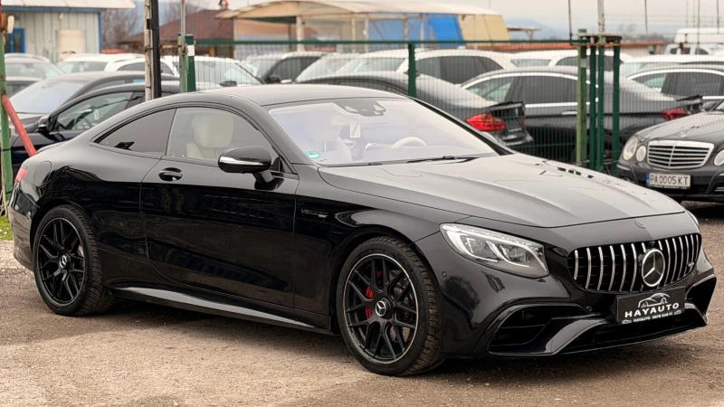 Mercedes-Benz S 500 Coupe= 4Matic= 63 AMG= Keyless Go= HUD= Панорама= , снимка 3 - Автомобили и джипове - 53418914