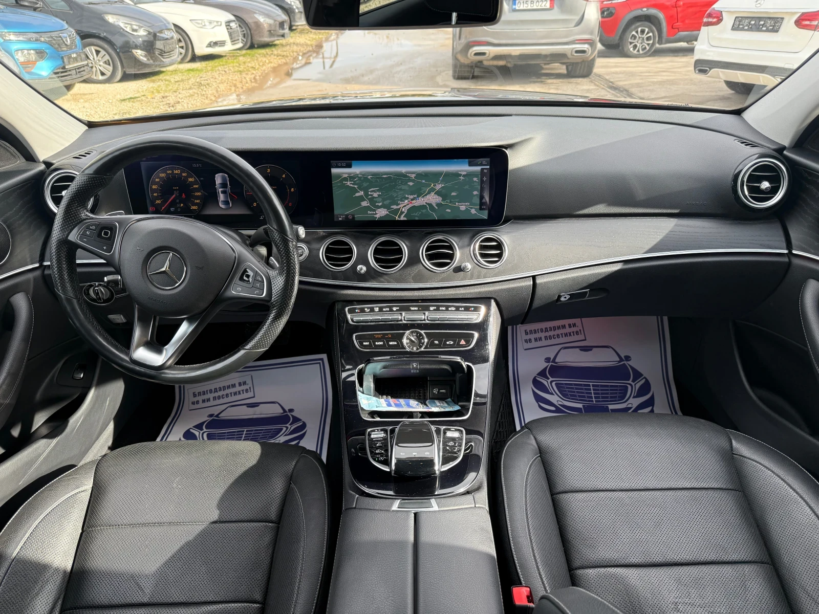 Mercedes-Benz E 220 AMG - HEAD UP - 360 -  | Mobile.bg   12