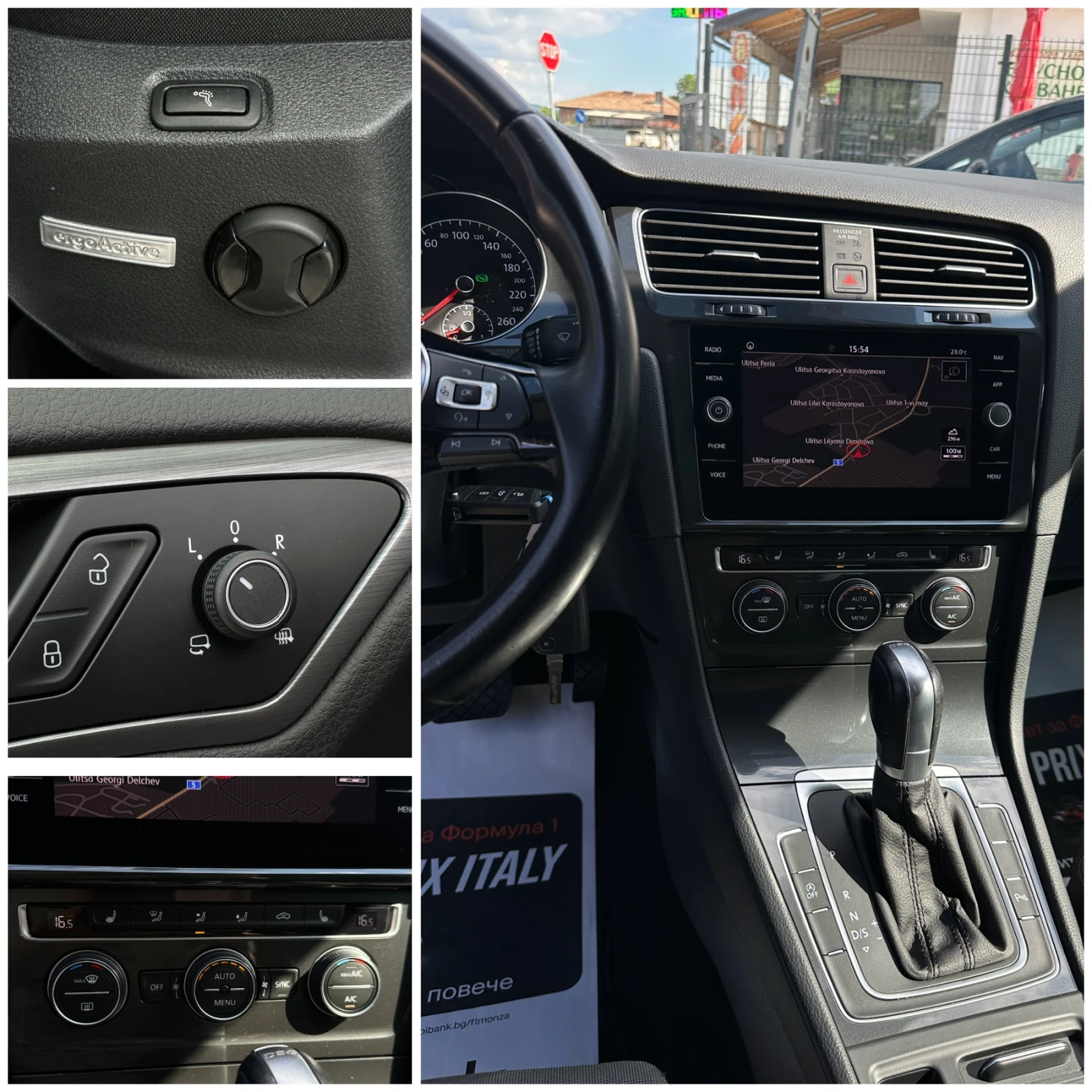 VW Golf Comfortline* DSG* 1.6tdi* 116k.c* Led* , снимка 12 - Автомобили и джипове - 54971396
