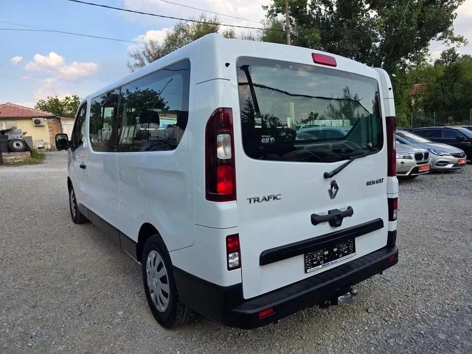 Renault Trafic 1.6DCI 145K.C. / 9 МЕСТА / ДЪЛГА БАЗА / КЛИМАТИК, снимка 3 - Бусове и автобуси - 55592375