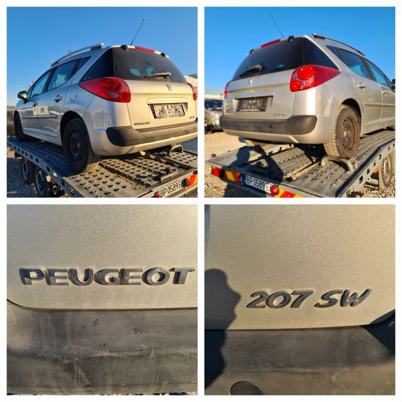 Peugeot 207 1.4 95кс SPORT.154000км , снимка 10 - Автомобили и джипове - 47900738