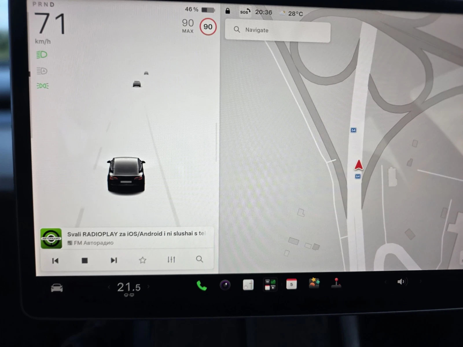 Tesla Model 3 LFPbattery 52000km GERMANY НАЛИЧНА, снимка 16 - Автомобили и джипове - 54794978