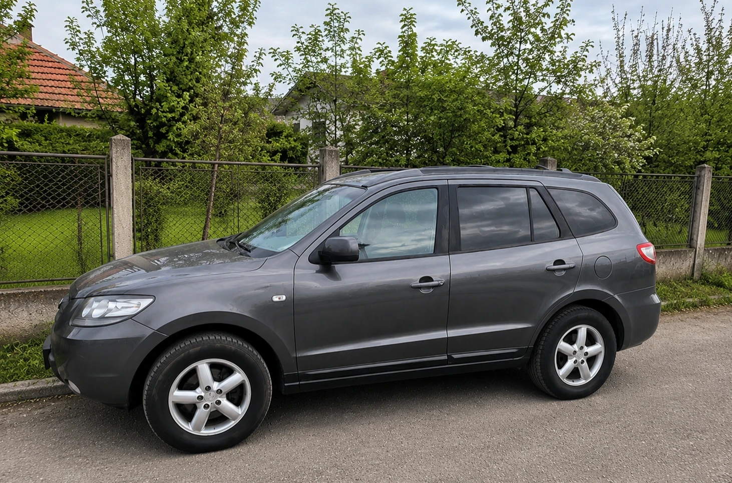 Hyundai Santa fe 2.7, Бензин-ГАЗ, ГЕРМАНИЯ, снимка 6 - Автомобили и джипове - 54640973