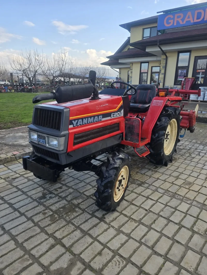 Трактор Yanmar F20D, снимка 2 - Селскостопанска техника - 53498973