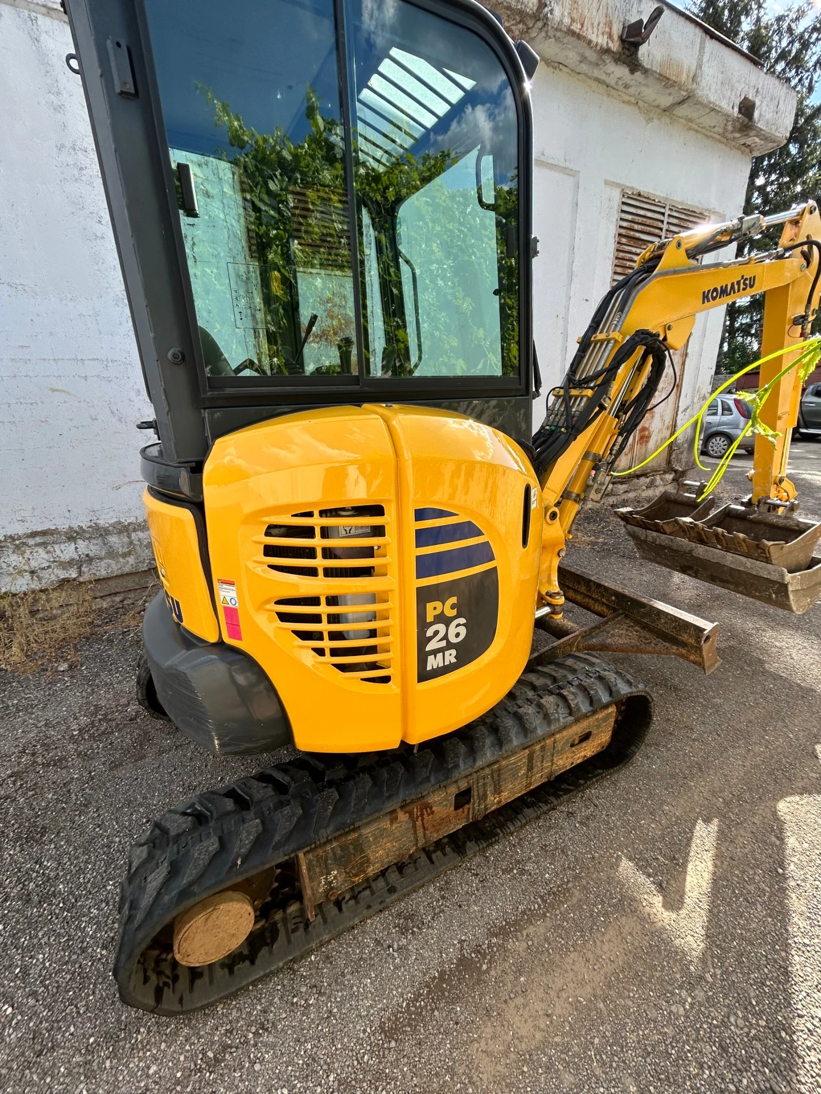 Багер Komatsu PC 26 MR 3, снимка 3 - Индустриална техника - 55156469