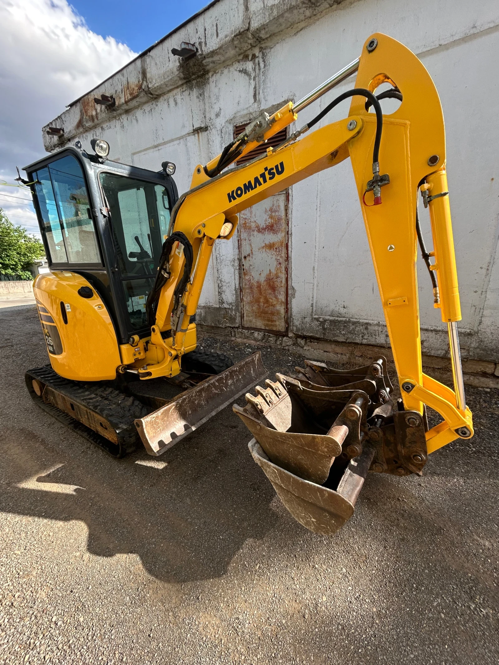 Багер Komatsu PC 26 MR 3, снимка 2 - Индустриална техника - 55156469