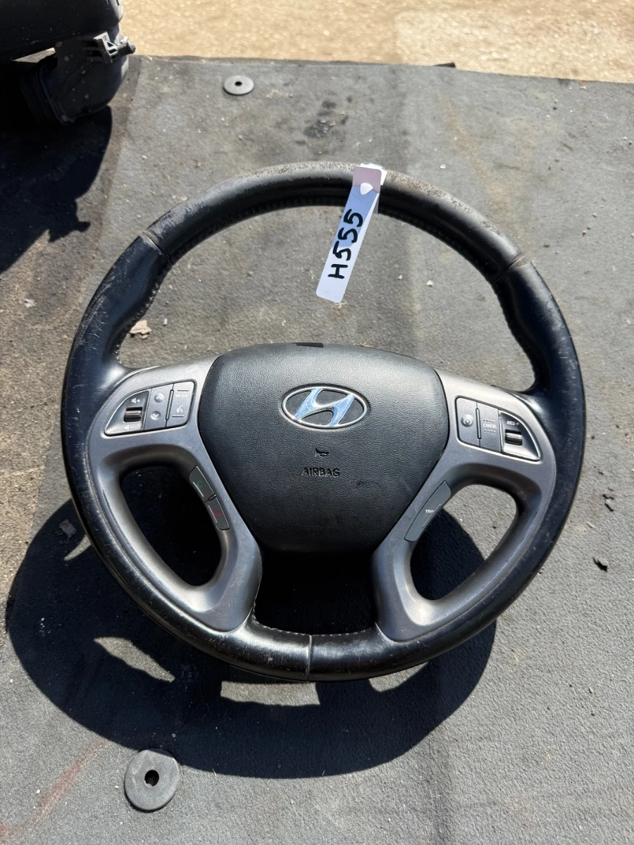 Мултифункционален кожен волан с еърбег за Hyundai IX35 555-359