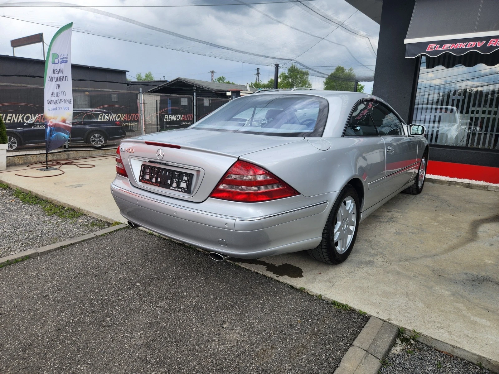 Mercedes-Benz CL 500 V8-306к.с АВТОМАТИК-ШВЕЙЦАРИЯ - изображение 9