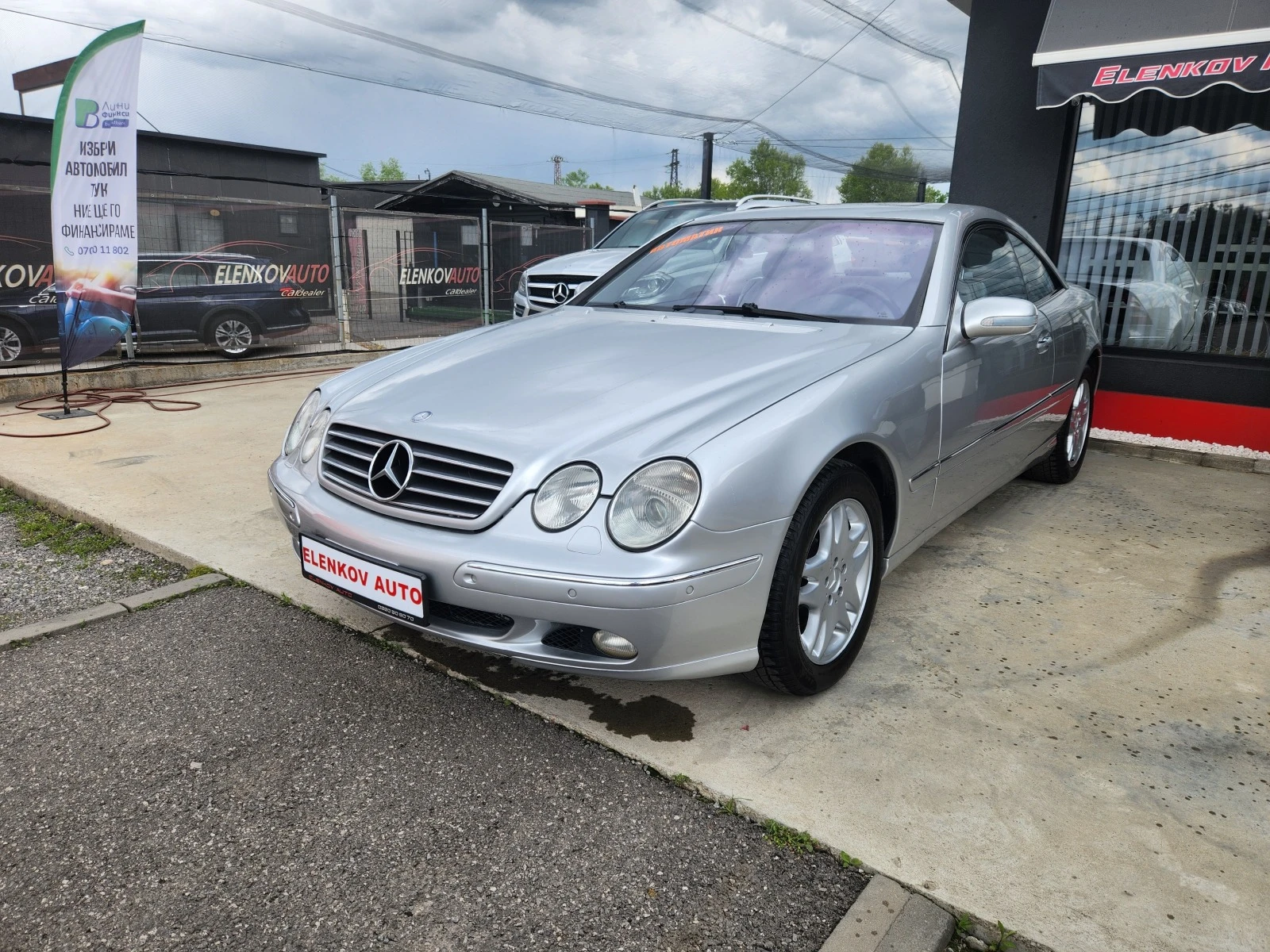 Mercedes-Benz CL 500 V8-306к.с АВТОМАТИК-ШВЕЙЦАРИЯ - изображение 4