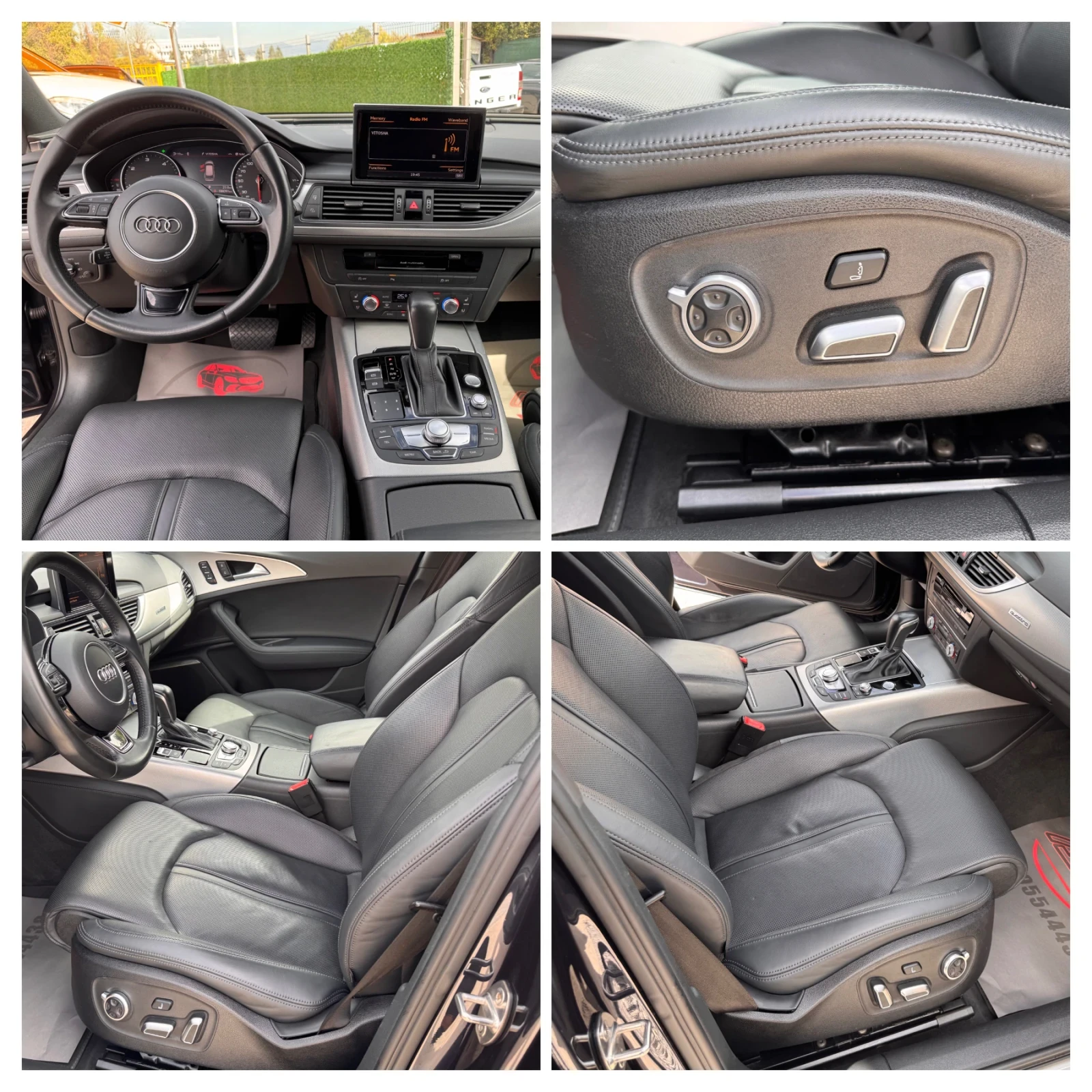 Audi A6 RS6/3.0d/FULL/МАСАЖ+ ОБДУХ+ ДИСТРОНИК/НОВА/// - изображение 10