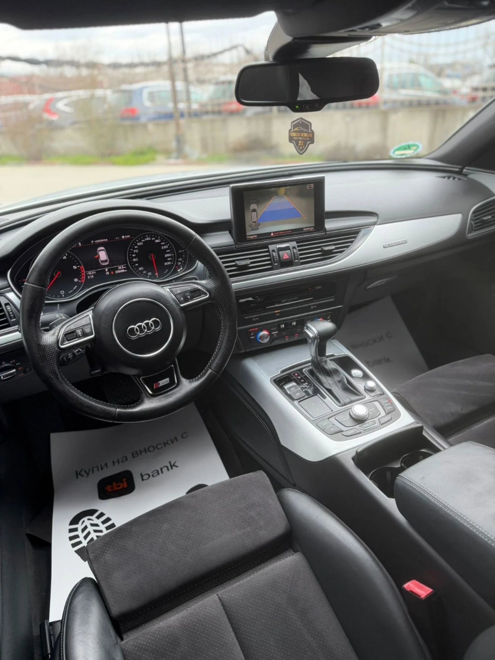 Audi A6 3.0 BI TURBO/ 3xS-LINE/ LED/ QUATTRO/ DISTRONIC - изображение 8