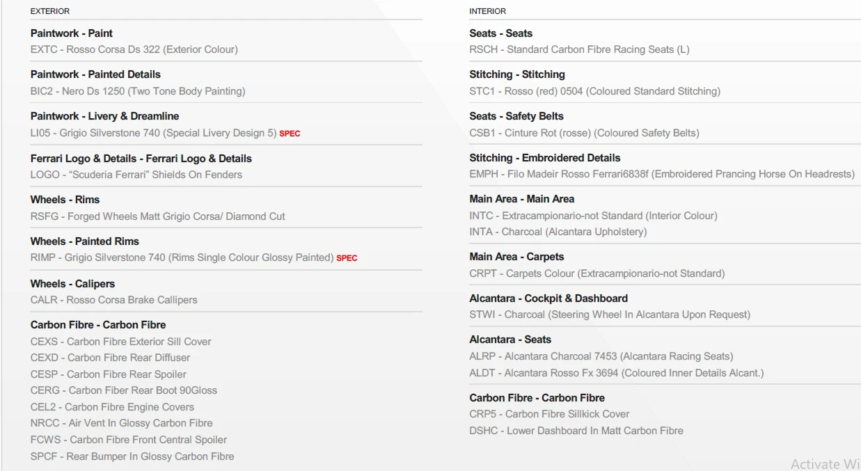 Ferrari 296GTB * Speciale* Carbon, снимка 10 - Автомобили и джипове - 53864265