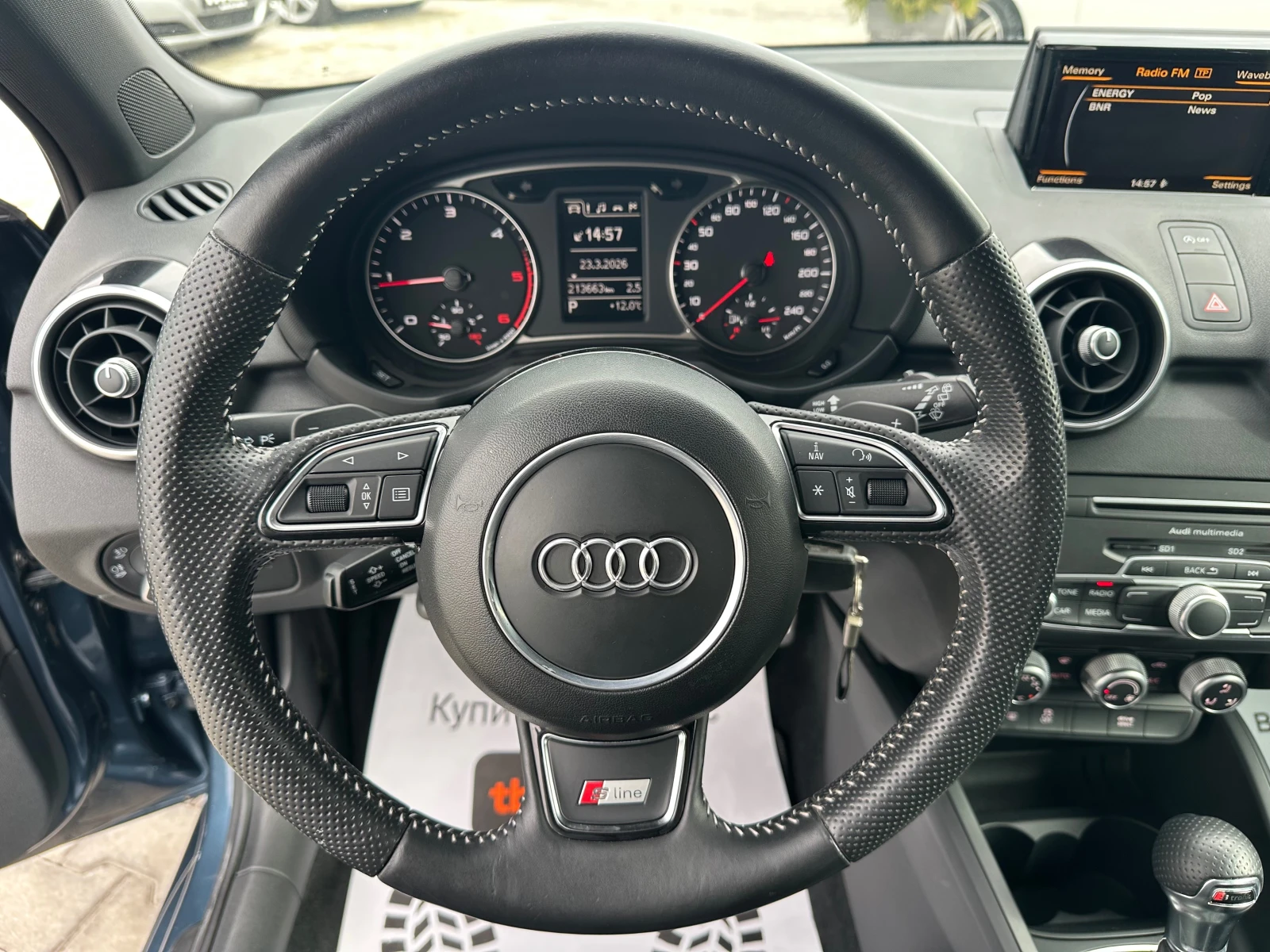 Audi A1 FACE* AVTOMATIK* NAVI* S line* LED* TOP* , снимка 13 - Автомобили и джипове - 53952037