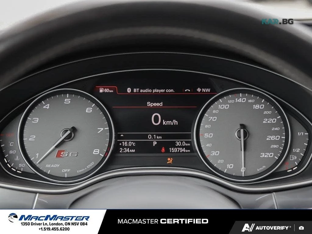 Audi S6 HEAD-UP * BANG&OLUFSEN * АвтоКредит * (ЦЕНА ДО БГ), снимка 13 - Автомобили и джипове - 54897348