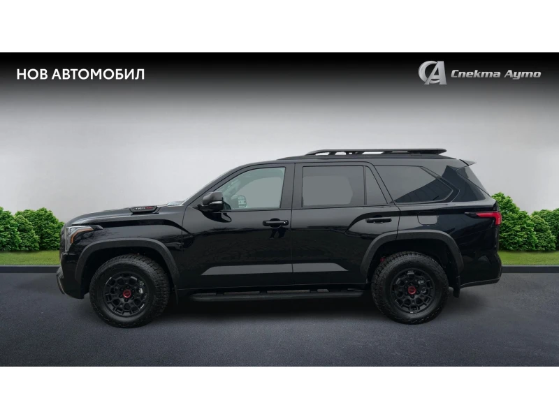 Toyota Sequoia Гаранция! TRD PRO, PANO, Месечна вноска от 2400 лв, снимка 3 - Автомобили и джипове - 52201458