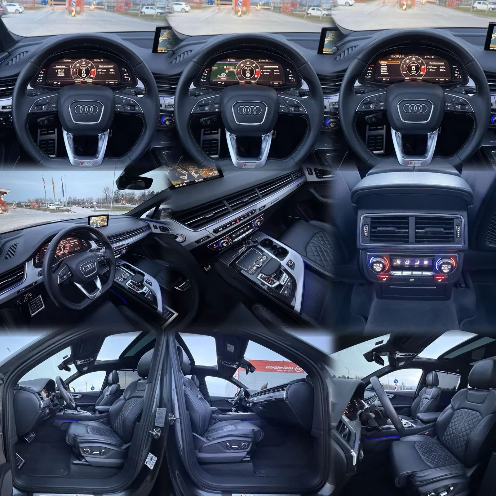 Audi SQ7 4.0TDI Germany, снимка 15 - Автомобили и джипове - 53711812