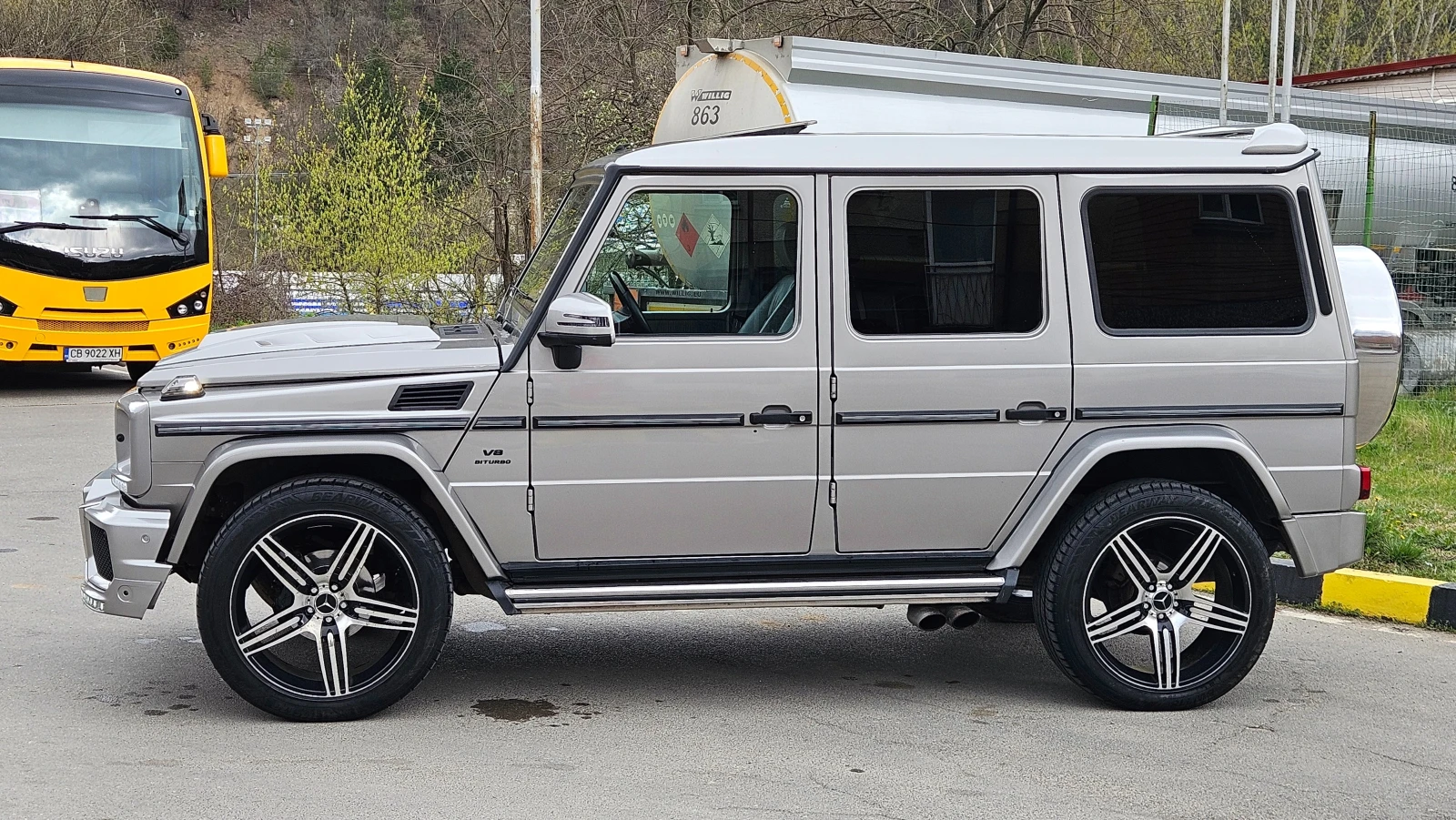 Mercedes-Benz G 400 Cdi AMG/KOJA/KLIMATRON/NAVIG/AVTOMAT, снимка 3 - Автомобили и джипове - 54184234