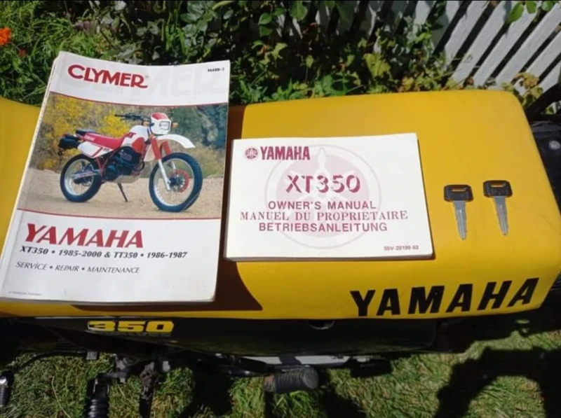 Yamaha Xt XT350, снимка 7 - Мотоциклети и мототехника - 47503419