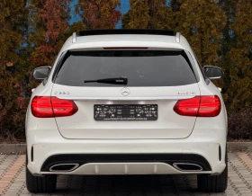 Mercedes-Benz C 220 AMG-LINE-КОЖА-ПАНОРАМА-LED-НАВИ-ЕЛ-БГ-183Х.КМ-НОВА, снимка 4