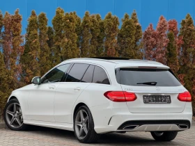 Mercedes-Benz C 220 AMG-LINE-КОЖА-ПАНОРАМА-LED-НАВИ-ЕЛ-БГ-183Х.КМ-НОВА, снимка 3