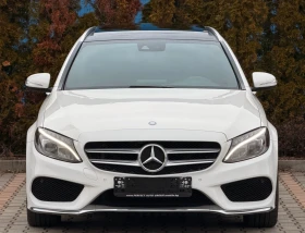 Mercedes-Benz C 220 AMG-LINE-КОЖА-ПАНОРАМА-LED-НАВИ-ЕЛ-БГ-183Х.КМ-НОВА, снимка 7