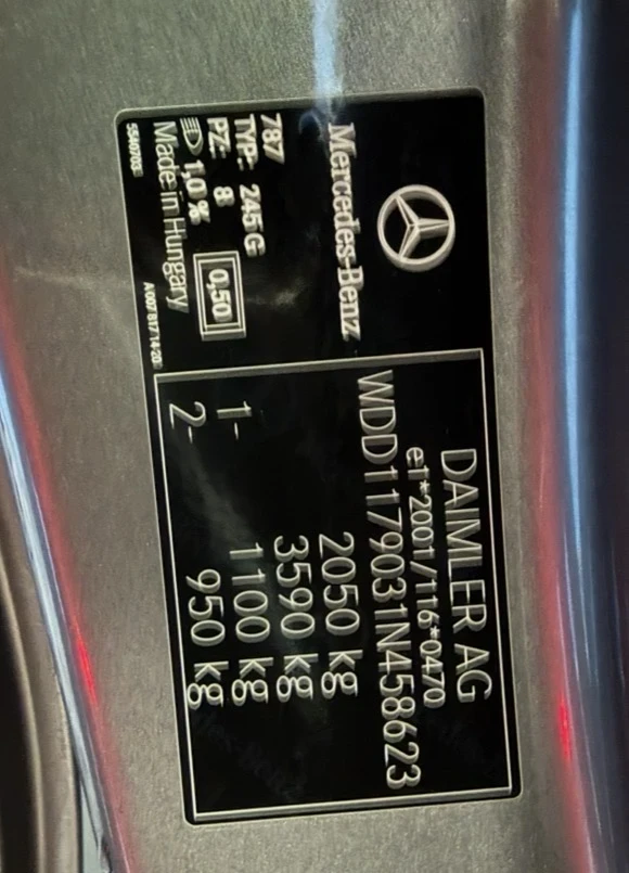 Mercedes-Benz CLA 220, снимка 9 - Автомобили и джипове - 53587838