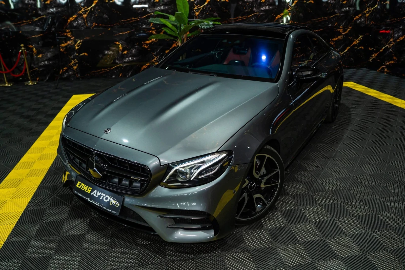 Mercedes-Benz E 53 AMG COUPE LED BURM CARBON РЯДКА КОЖА ЛИЗИНГ 100%, снимка 5 - Автомобили и джипове - 55231192