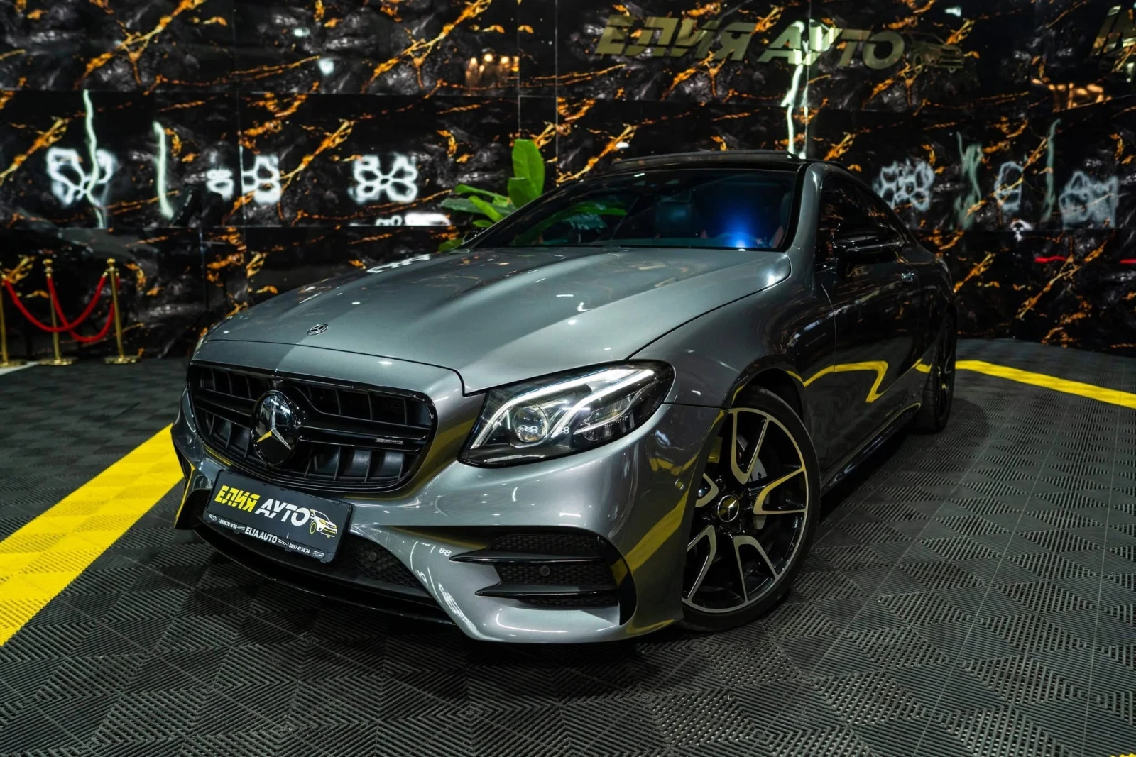 Mercedes-Benz E 53 AMG COUPE LED BURM CARBON РЯДКА КОЖА ЛИЗИНГ 100%, снимка 4 - Автомобили и джипове - 55231192