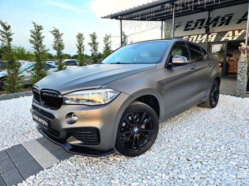 BMW X6 3.0D FULL M PACK TOP МАТОВ ЦВЯТ ЛИЗИНГ 100%, снимка 3 - Автомобили и джипове - 46063155