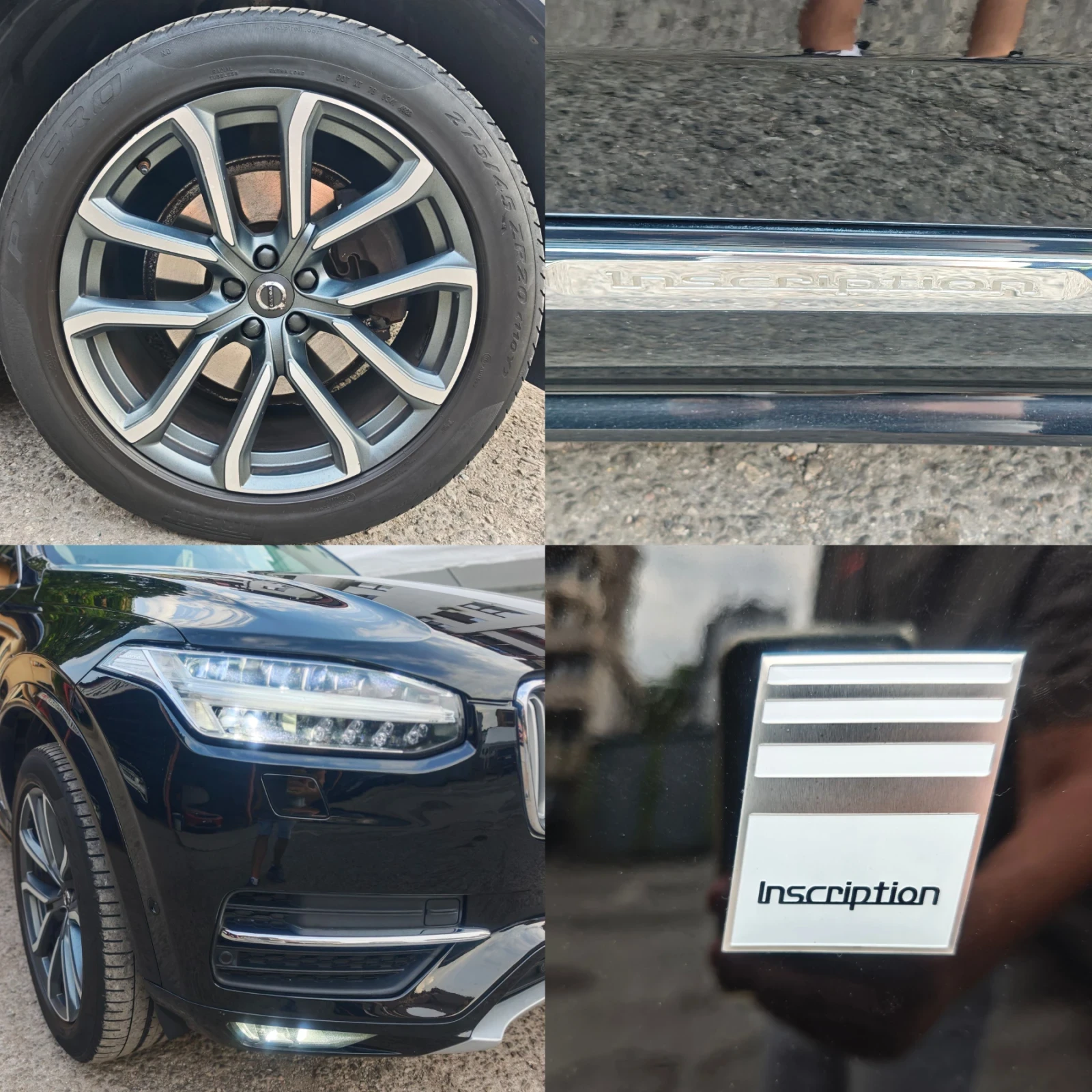 Volvo Xc90 D5, AWD, INSCRIPTION, ПАНОРАМА, 360-КАМЕРА, ФУЛ, снимка 17 - Автомобили и джипове - 56053901