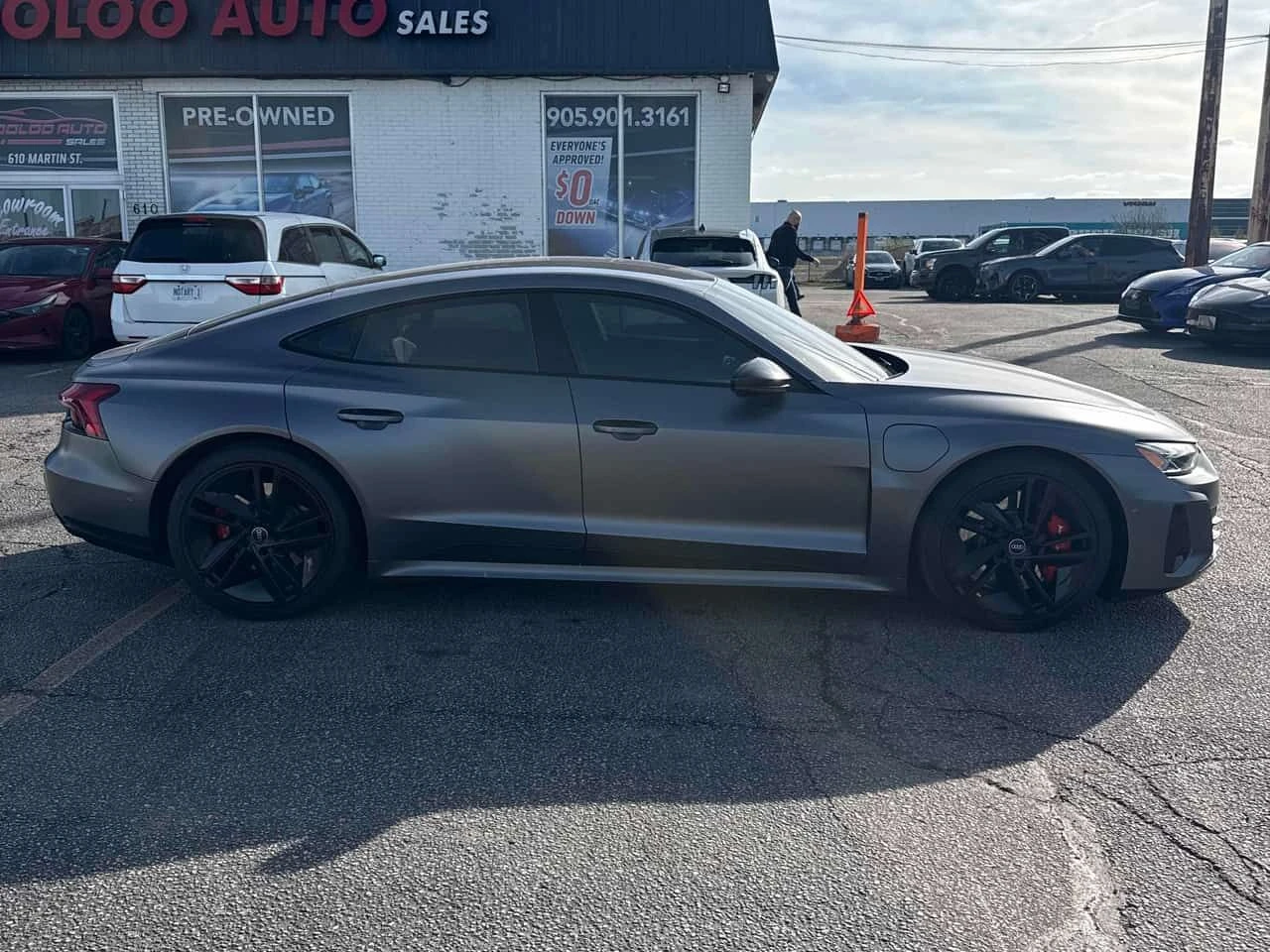 Audi E-Tron GT * quattro * 2 КЛЮЧА* PANO* KEYLESS* ПОДГРЕВ* , снимка 3 - Автомобили и джипове - 54238223