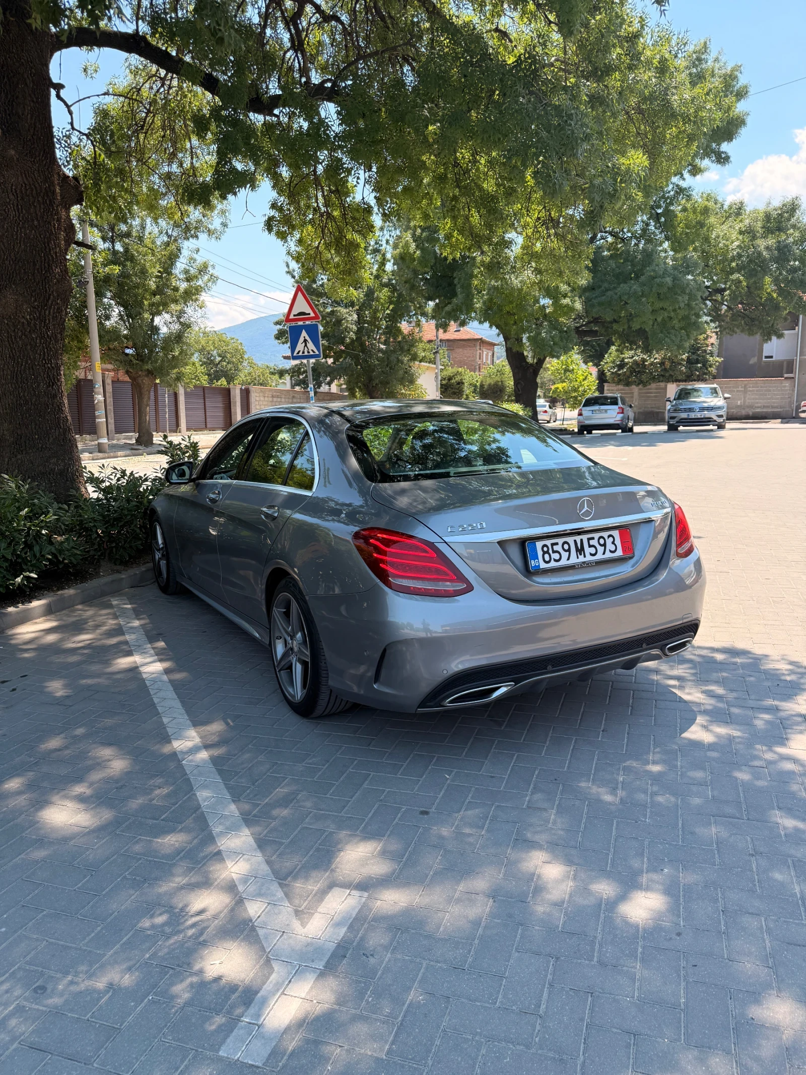 Mercedes-Benz C 220 AMG/BlueTech/MultiBeam/, снимка 5 - Автомобили и джипове - 55249556