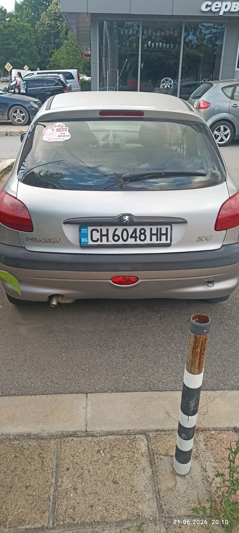 Peugeot 206, снимка 3 - Автомобили и джипове - 55392568