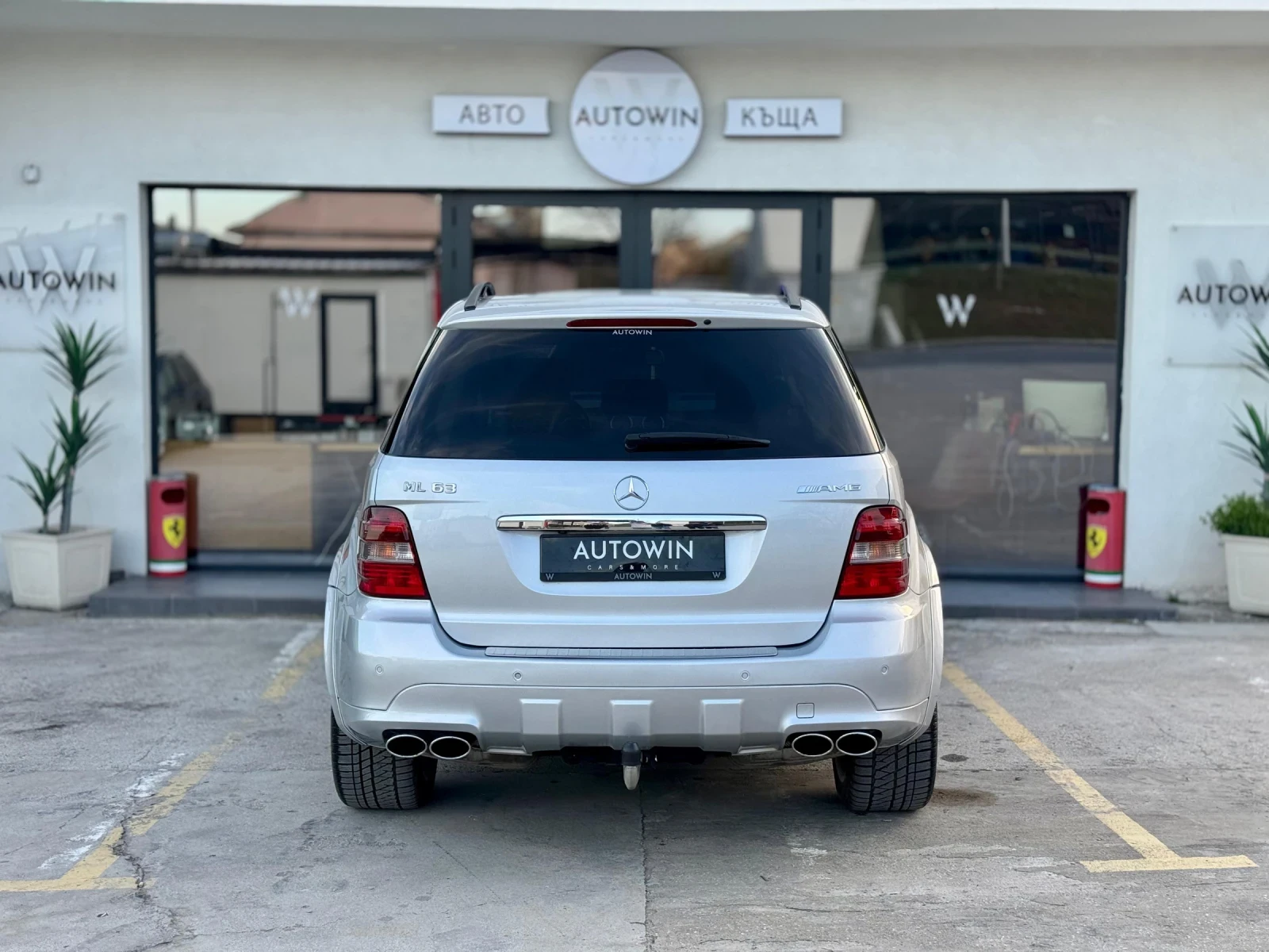 Mercedes-Benz ML 63 AMG 6.3 AMG - УНИКАТ, снимка 6 - Автомобили и джипове - 54128359